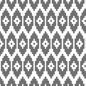 Ikat charcoal