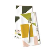 Blush Sprigs and Blooms Puzzle Wholecloth