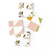 Blush Sprigs and Blooms Puzzle Wholecloth