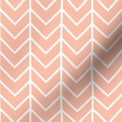 Blush Sprigs and Blooms Coordinate Chevron 4