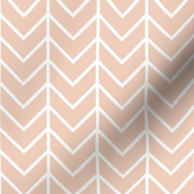 Blush Sprigs and Blooms Coordinate Chevron 1