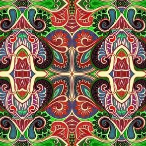 Psychedelic Victorian Heart