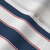 Marine & Red Summer Stripe