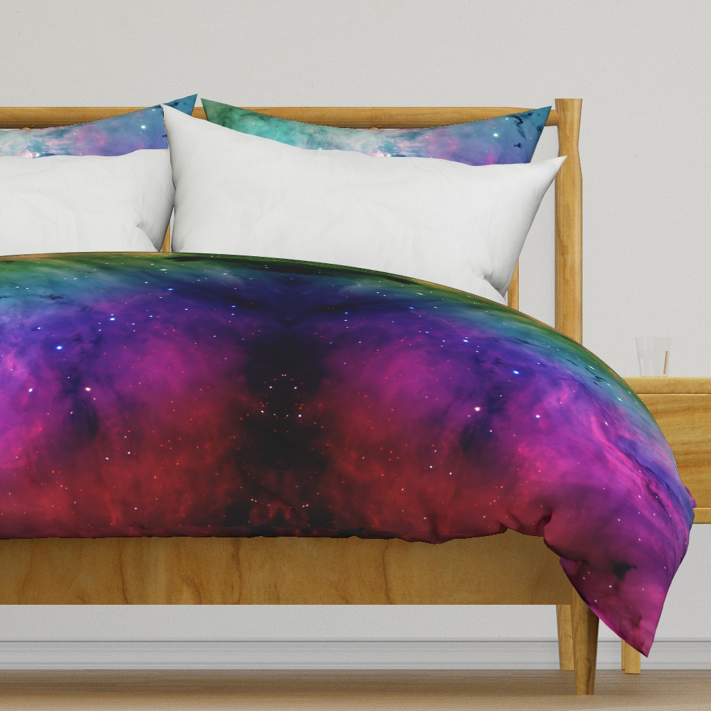 Rainbow Galaxy Nebula Fabric 60" Wide