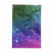 Rainbow Galaxy Nebula Fabric 60" Wide