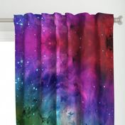 Rainbow Galaxy Nebula Fabric 60" Wide