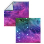 Rainbow Galaxy Nebula Fabric 60" Wide