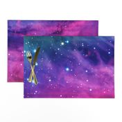 Rainbow Galaxy Nebula Fabric 60" Wide