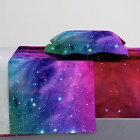 Rainbow Galaxy Nebula Fabric 60" Wide