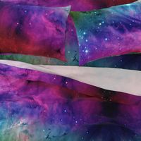 Rainbow Galaxy Nebula Fabric 60" Wide