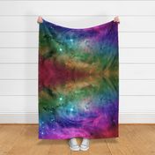 Rainbow Galaxy Nebula Fabric 60" Wide