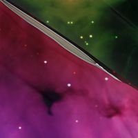 Rainbow Galaxy Nebula Fabric 60" Wide