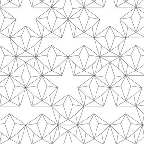 Triangles, Diamonds and Stars - Color yourself