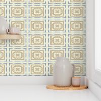 Blue Beige kitchen tile