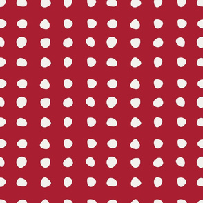 Rose Petal Polka, red