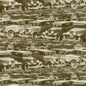 Dean's Parking Lot ~ Circa 1930