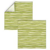 Watercolor Stripes M+M Grass by Friztin