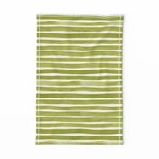 Watercolor Stripes M+M Grass by Friztin