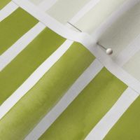 Watercolor Stripes M+M Grass by Friztin