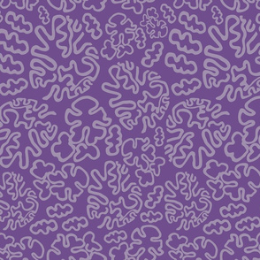 Purple Floral 
