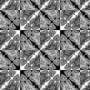 Abstract checkerboard