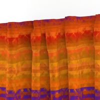 Bright Orange Textured Stripe