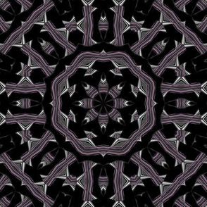 Deco Plum Kaleidoscope