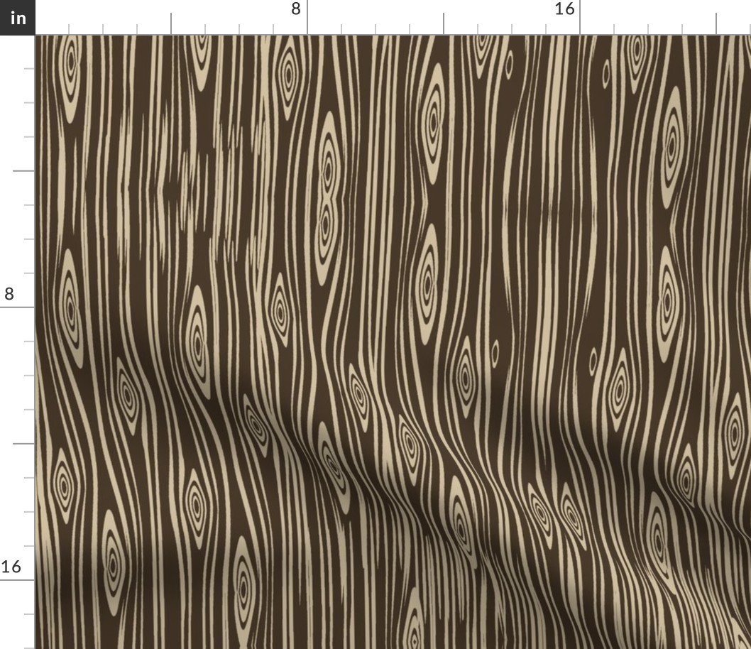 woodgrain // brown & taupe