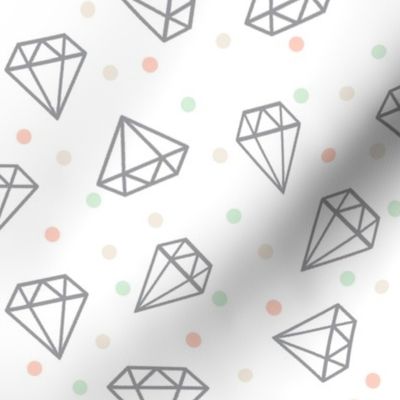 limited palette wedding diamond confetti