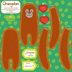 Orangutan Cut and Sew