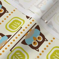 Owl Town - Whimsical Birds Cream