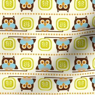 Owl Town - Whimsical Birds Cream