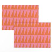Dual triangles Pink Oj by Friztin