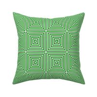 Green Geometric Pattern