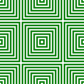 Green Geometric Pattern