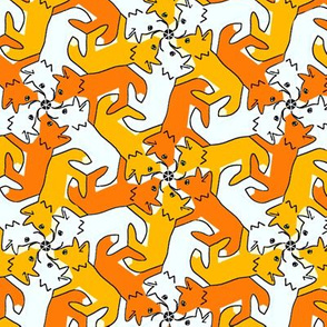 Tessellating Fox Cubs