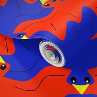Tessellating Red and Bluebirds