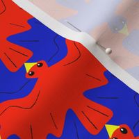 Tessellating Red and Bluebirds