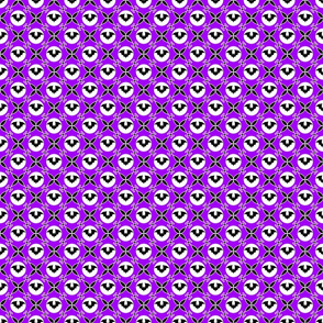 Bats on purple