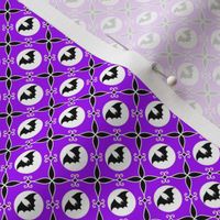 Bats on purple- small