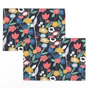 Wonderland Floral (Navy)