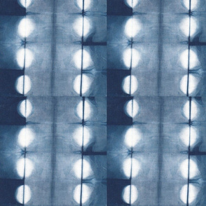 Shibori Indigo Dot