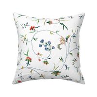 Cecile Embroidered Chintz  ~ Bright