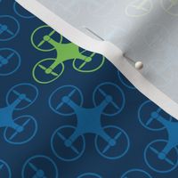 Hobby Drones - Green on Blue