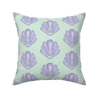 Clamshells -Lavender/Mint