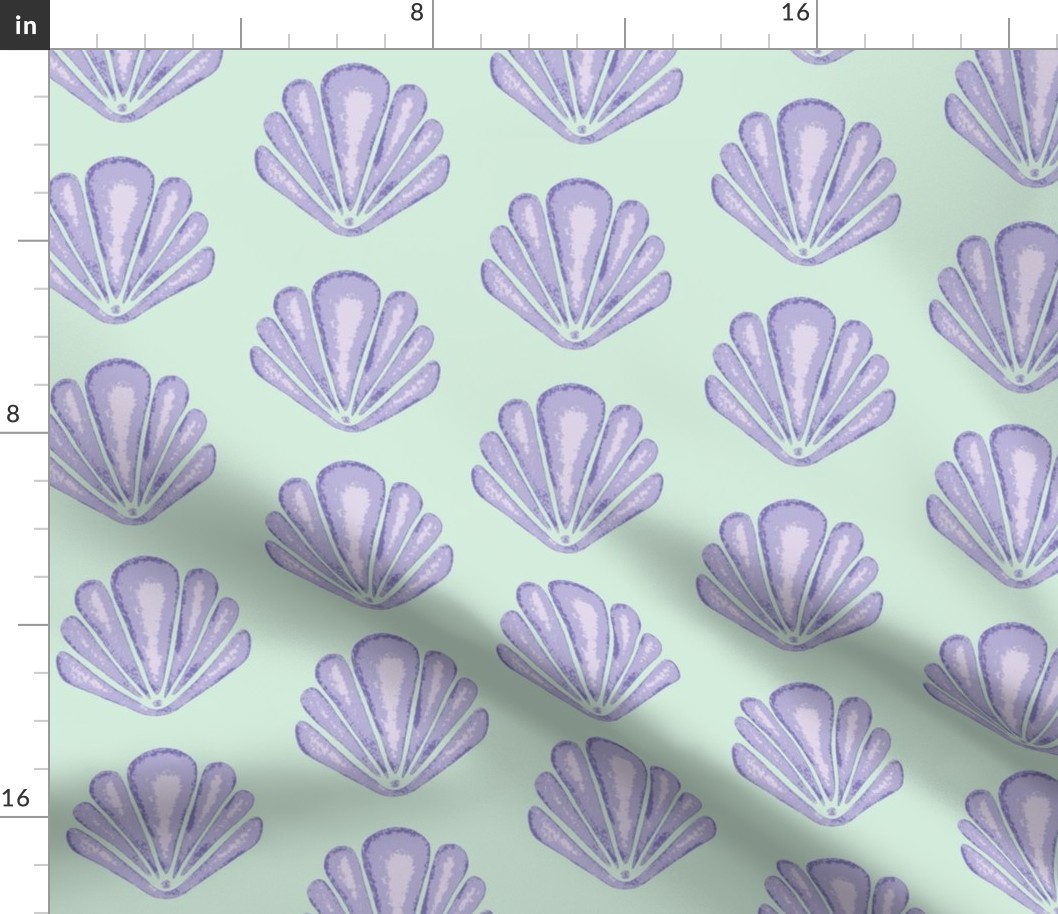 Clamshells -Lavender/Mint