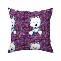 Pocket Westie Quilting Square