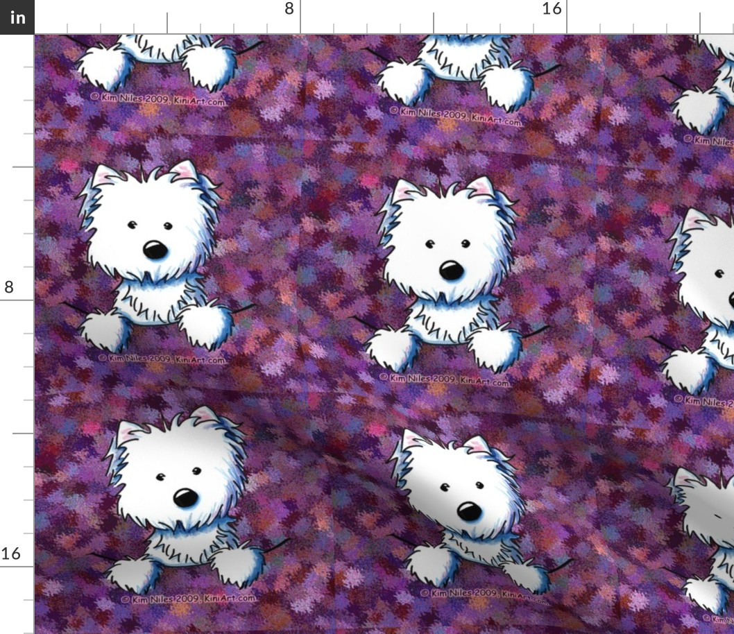 Pocket Westie Quilting Square