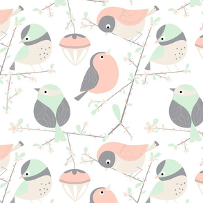 birdy coral and mint
