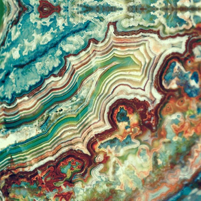 Colorful agate swirls